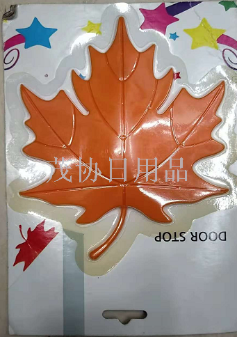Silicone leaf maple shape safety door