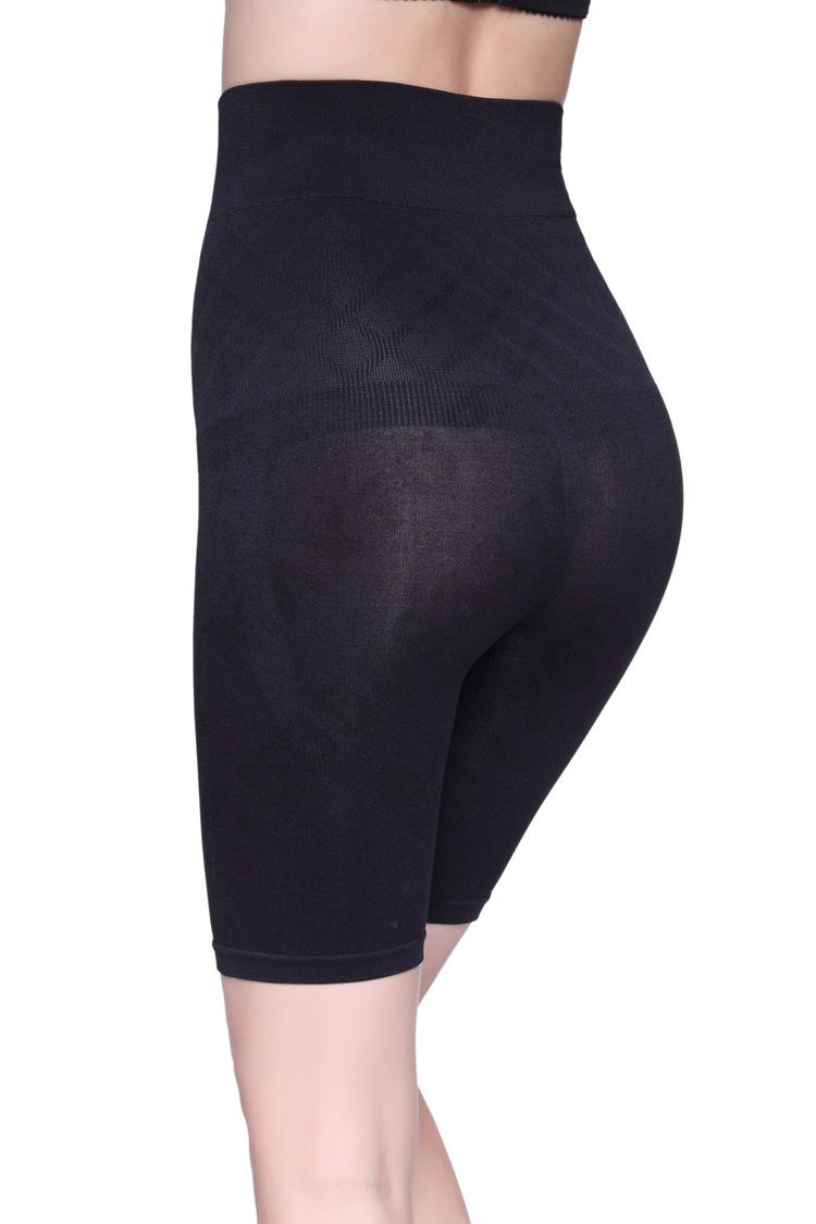 Women's seamless flat-angle slimming pants, belt-tightening and hip-lifting shaping pants, beauty belt-tightening pants details Picture