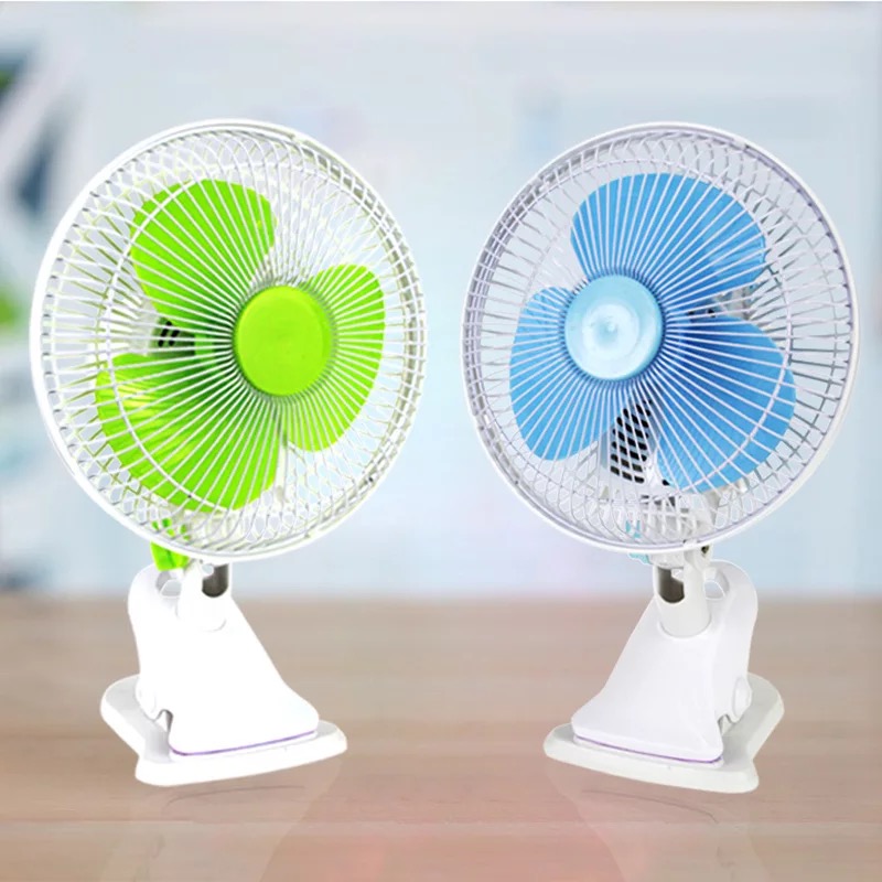 Plug-in oscillating fan, silent with clip, small fan with adjustable speed, factory direct sales Application Scenario
