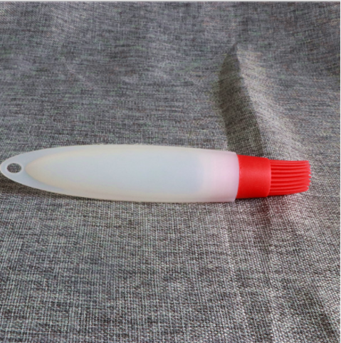 烘焙工具 耐高温硅胶油瓶刷 环保耐高温油刷 烧烤油刷厨具毛刷细节图