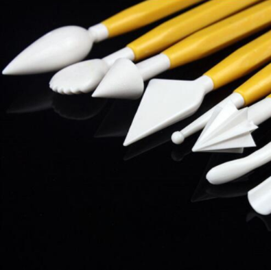 热卖蛋糕装饰DIY雕刻工具塑料糕点模具雕刻笔8件雕刻刀细节图