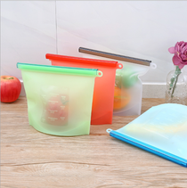 Food grade vacuum silicone bag Food packaging zip-lock bag Stock frozen food storage bag 1000m