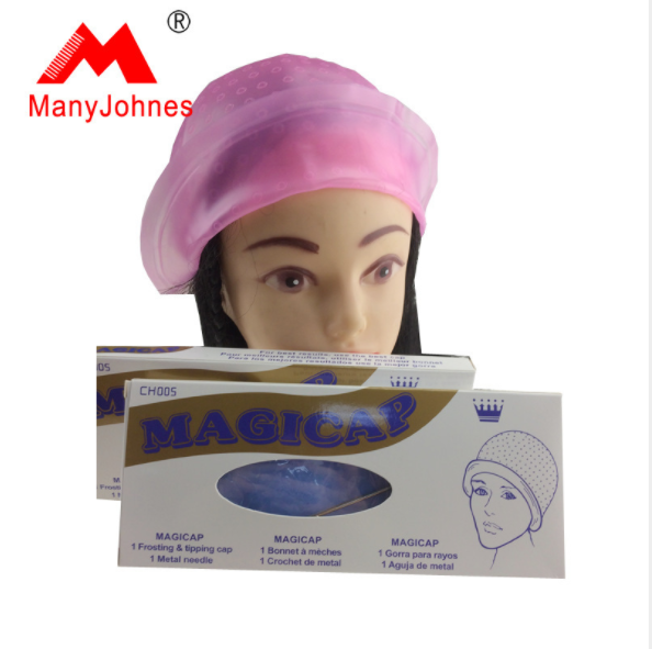 Hair special silicone highlights can be repeatedly used oil hair dye hat thin highlights hat
