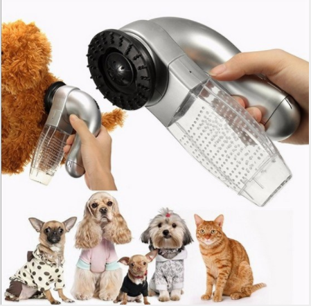 SP Electric pet hair suction device Portable pet massage and cleaning vacuum cleaner