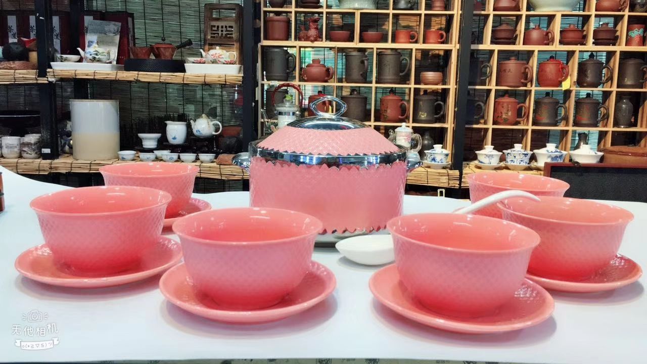 New Jingdezhen ceramic ceramic soup pot set rice noodle pot heat resistant pot stew pot king clay pot health pot thumbnail