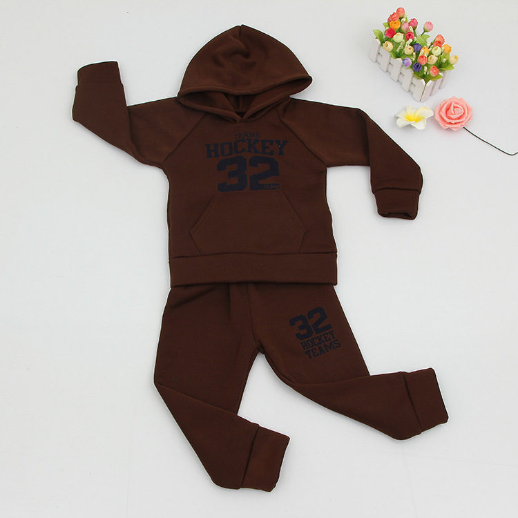 Children's Thermal Underwear Set Pure Cotton Thick Boy Long Johns Baby Cotton Base Set Autumn And Winter Specification drawing