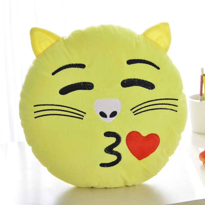 018 New Expression Doll Pillow Home Companion Manufacturers Direct Sales Can Be Customized Logo