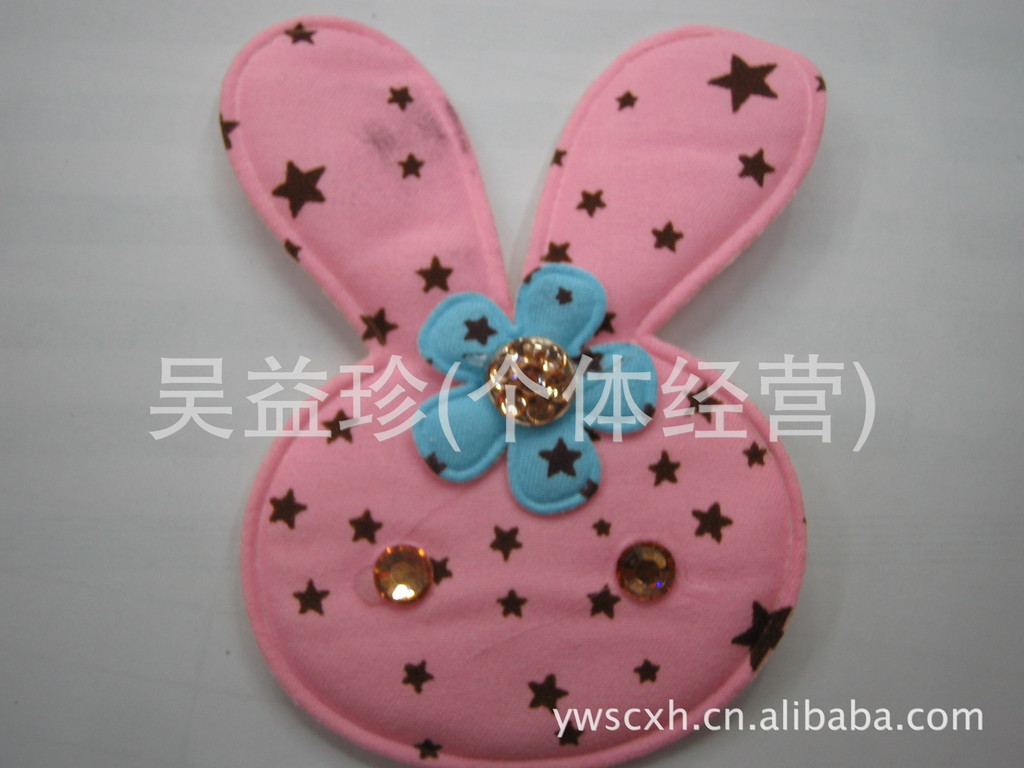 Manufacturers Direct Sales Of Various Ultrasonic Embossed Pieces Of Animal Pattern Bows Can Be Customized details Picture