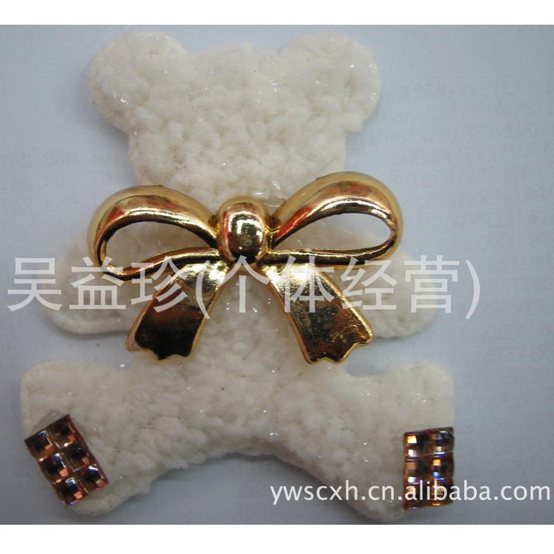 Manufacturers Direct Sales Of Various Ultrasonic Embossed Pieces Of Animal Pattern Bows Can Be Customized