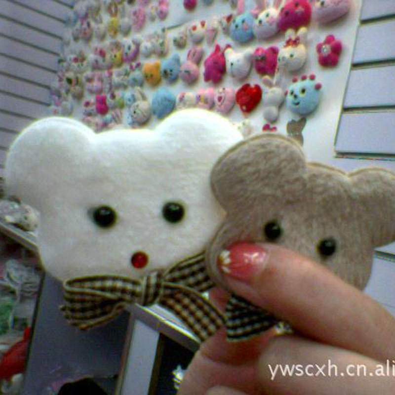 厂家直销供应批发超柔义乌卡通动物头 可来样加工订做卡通动物头