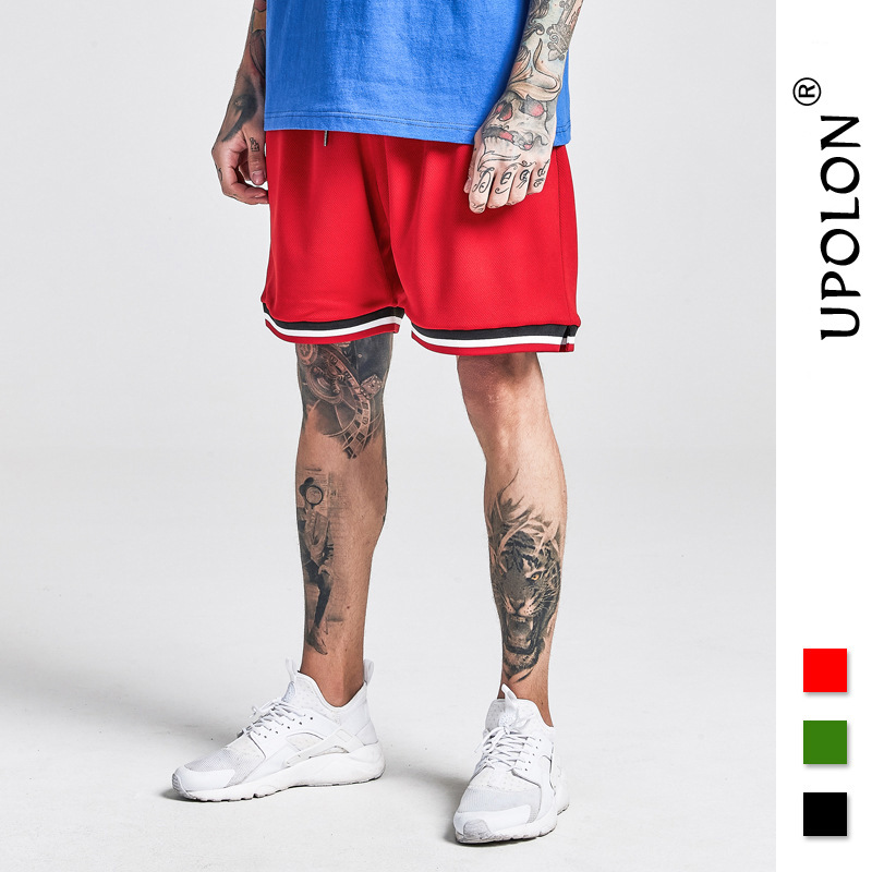 Men's wear 2018 original trendy brand European and American new basketball pants, capre pants, sports shorts, men's casual pants Specification image