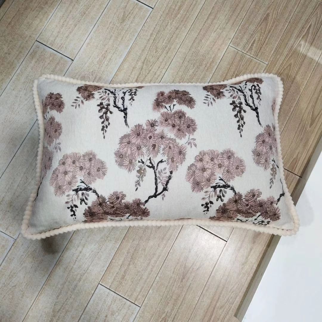 Sherry rolled edge Pine 45#70 Rectangular pillowcase details Picture