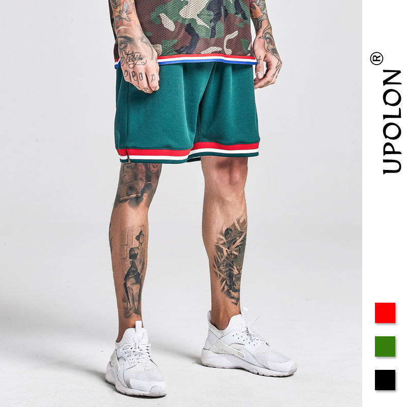 Men's wear 2018 original trendy brand European and American new basketball pants, capre pants, sports shorts, men's casual pants