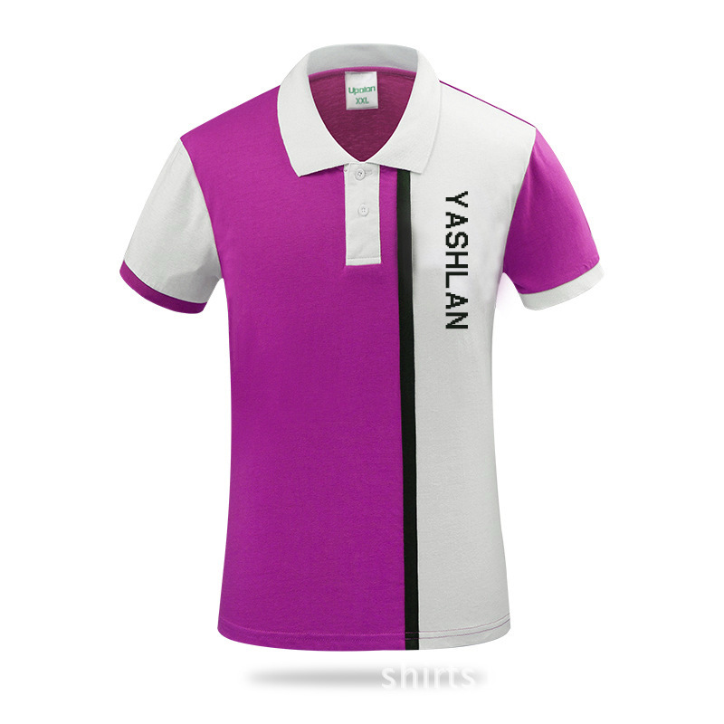 Factory direct sales of 2017polo shirts, 180gsm cotton printed work clothes Application Scenario