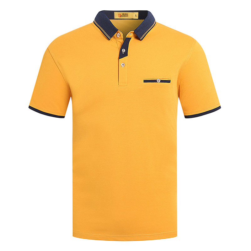 قميص "بولو" الرمادي هو قميص "Polo"، وهو بدلة عمل يدوية، وقمصان تي -شيرت، وقمصان تي -شيرت، وخط "لوغو" Application Scenario