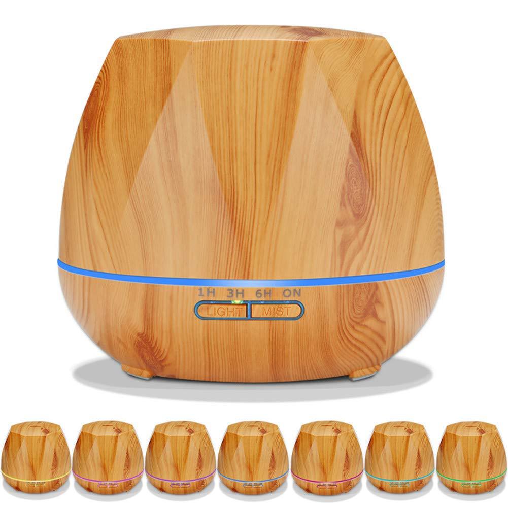 Creative brick and stone rhombic wood grain humidifier remote control ultrasonic atomization diffuser Application Scenario