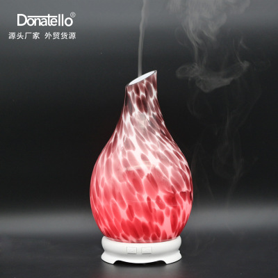 Glass vase aromatherapy machine humidifier ultrasonic diffuser essential oil aromatherapy lamp