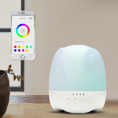 App controls bluetooth music aromatherapy machine humidifier colorful aromatherapy light