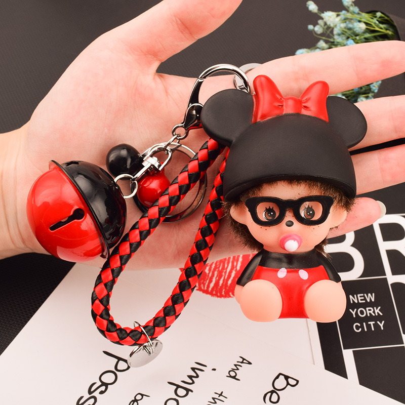 卡通可爱包包汽车挂件淘宝赠品萌琪琪钥匙扣小礼品厂家创意手机