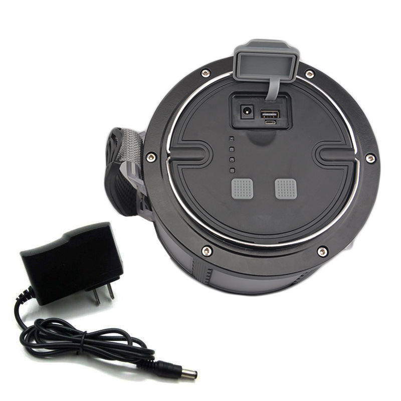Hand lamp USB charging super multi-function waterproof camping home 1000 meter searchlight