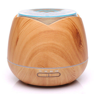 Amazon new ultrasonic aromatherapy machine, humidifier, aromatherapy machine, essential oil diffuser, transparent, colorful