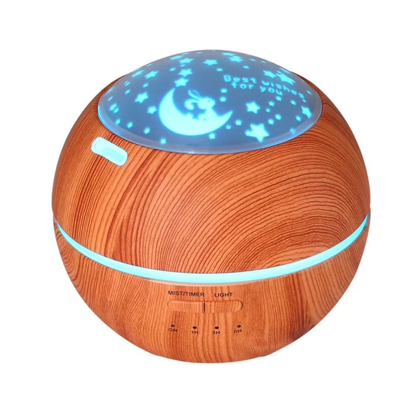 Export cross-border e-commerce mini Humidifier colorful aroma humidifier creative light and shadow aroma machine