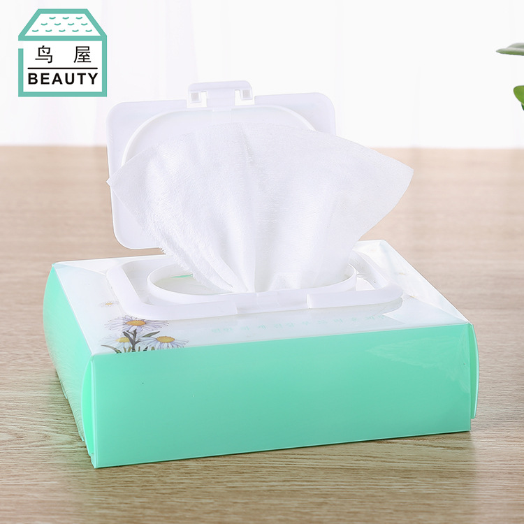 Toriya Factory Direct sales new chamomile Makeup Remover Cloth 50-piece box set, makeup remover cotton disposable facial Cleansing cloth N901 Specification image