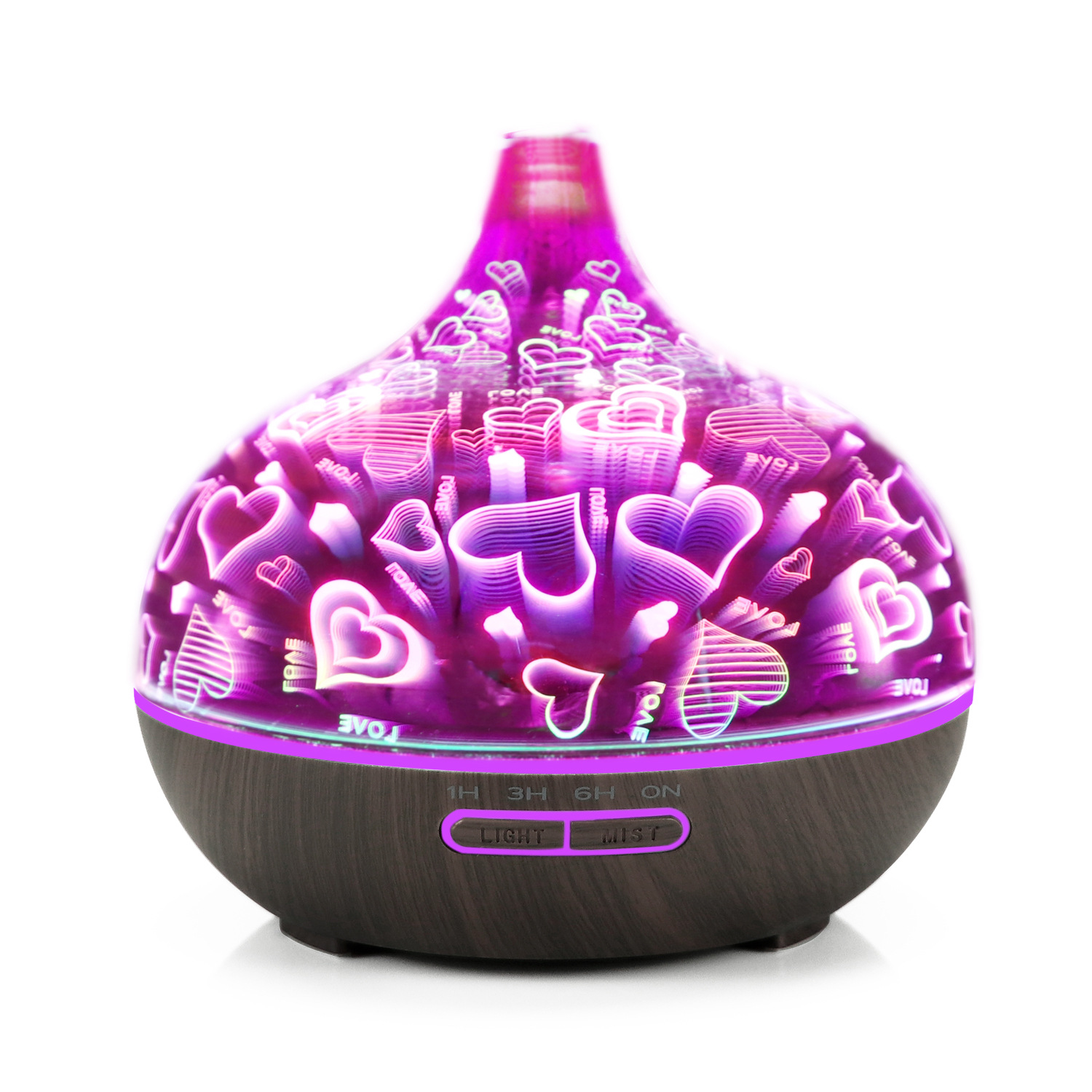 Aroma machine humidifier Home office air colorful night light humidifier
