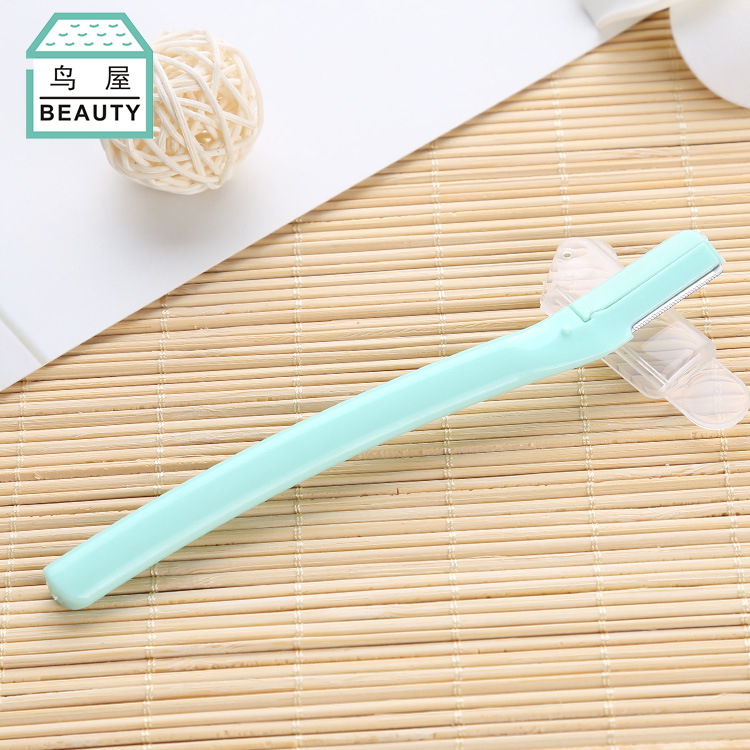 Factory direct sales of makeup tools, eyebrow trimmer, single piece, stainless steel eyebrow scraper, custom-made for women, one-piece consignment Specification image
