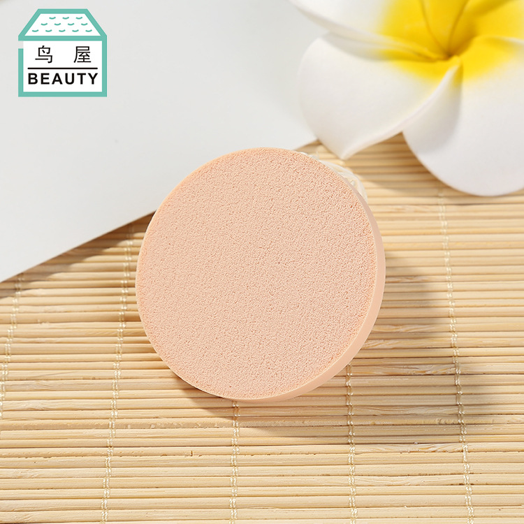 Toriya Factory Direct sales air cushion powder puff, soft setting, round powder puff, individual packaging, makeup dry Powder puff N364 Application Scenario