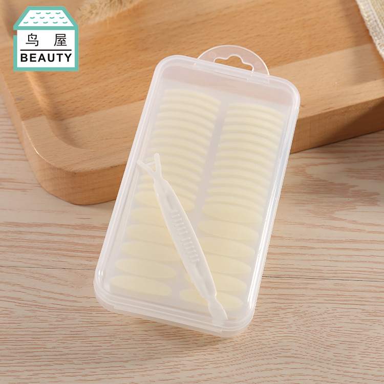 Factory direct sales of new mixed sets of 288 double eyelid stickers, transparent skin color eyelid stickers, oem one-piece consignment, N301 Application Scenario