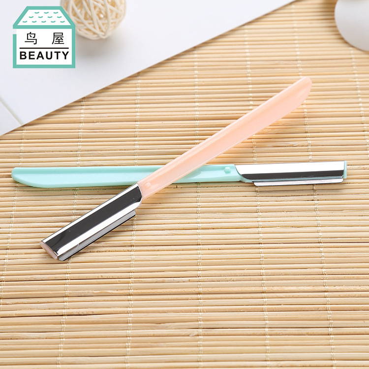 New stainless steel eyebrow trimmer, ladies' special eyebrow trimmer set, 3-piece eyebrow trimmer set, one piece consignment, N252 Specification image