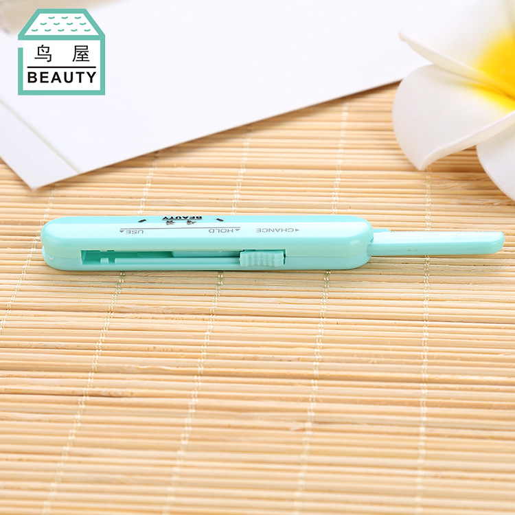Bird House Makeup small tools, single decoration eyebrow knife, telescopic eyebrow scraper, eyebrow shaping tool factory direct sales N255 details Picture