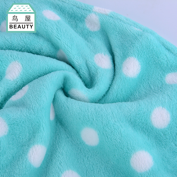Factory direct sales, new Korean version coral fleece dry hair cap, thickened super absorbent bath cap N751, one piece consignment Specification image