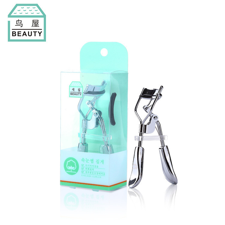 Beauty tools: Stainless steel cool silver eyelash curler, eyelash curling assistant, eyelash curling assistant, one-piece hair delivery N052