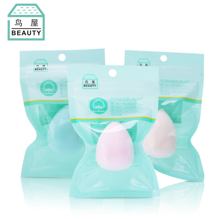 Toriya's new 3-color water drop powder puff sponge beauty egg soaked in water becomes larger dry and wet dual-purpose makeup powder puff N380
