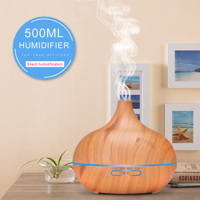 550ML Onion wood grain scented machine Air Purification household scented humidifier