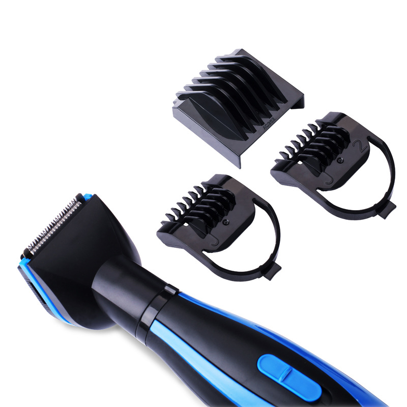 Factory direct sales dry battery hair clippers, dual-head quick cutting, container limit comb, convenient to carry, a hair cutting magic tool details Picture