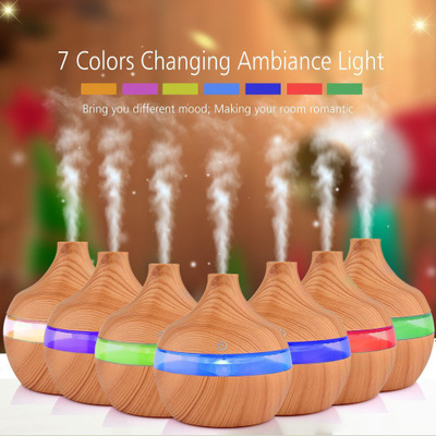 Mini USB Humidifier Tabletop tip wood grain humidifier ball aromazer full figure