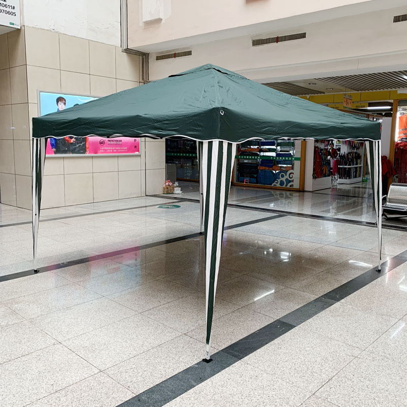 3*3gazebo 折叠户外休闲帐篷 烧烤篷 涤纶布防水帐篷