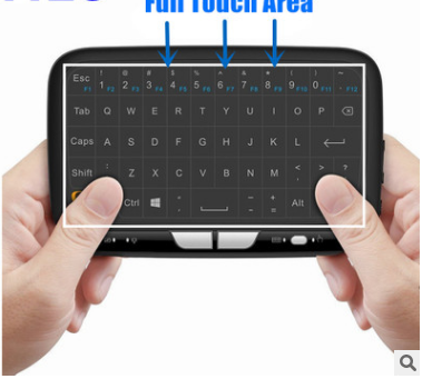 Flying mouse wireless mini touch keyboard Air Mouse Mini Keyboard large touch I8 H9