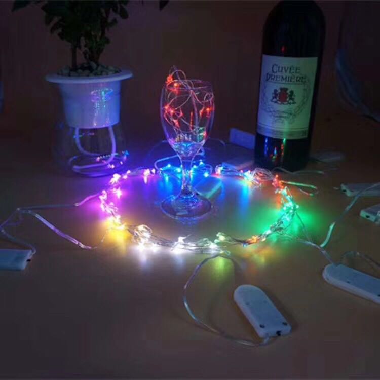 圣诞装饰灯 钢丝灯防水LED灯串10米带遥控