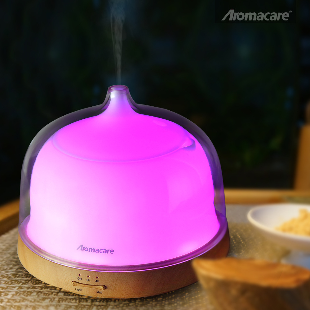 New ultrasonic anion 200ml aromatherapy machine creative 3D household atomization humidification Application Scenario