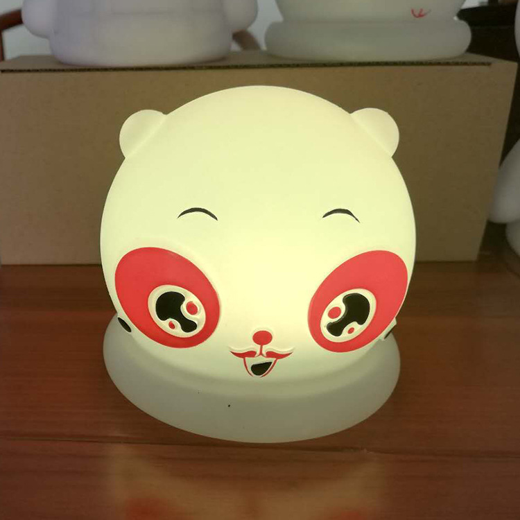 Innovative lamp New silicone pat lamp colorful night lamp Bedroom gift atmosphere LED lamp