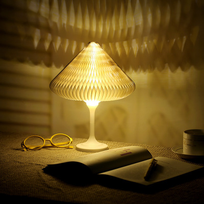 Changeable mini LED desk lamp USB Rechargeable folding book lamp New fancy bedroom small night lamp