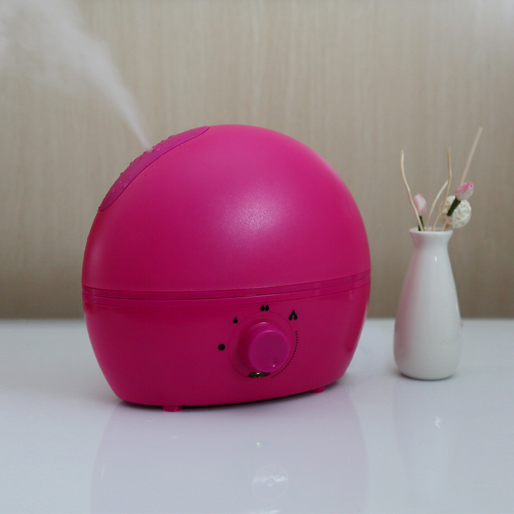 Home humidifier Air humidifier yellow semicircle ultra quiet
