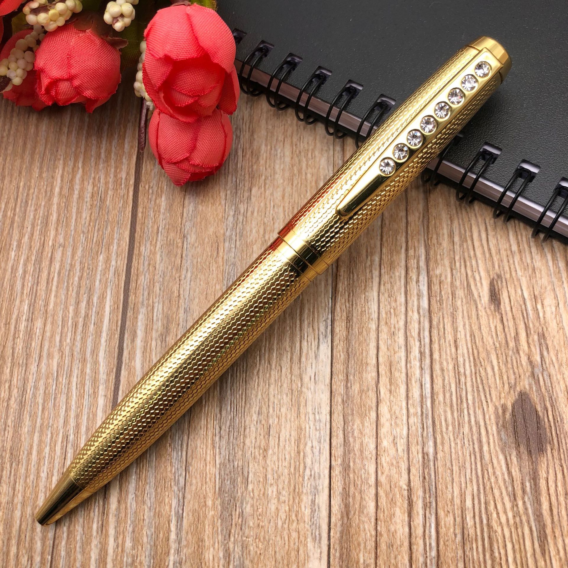 The new manufacturer produces high-end ballpoint pens, including rotary ballpoint pens and office pens. Customized logos are available Specification drawing
