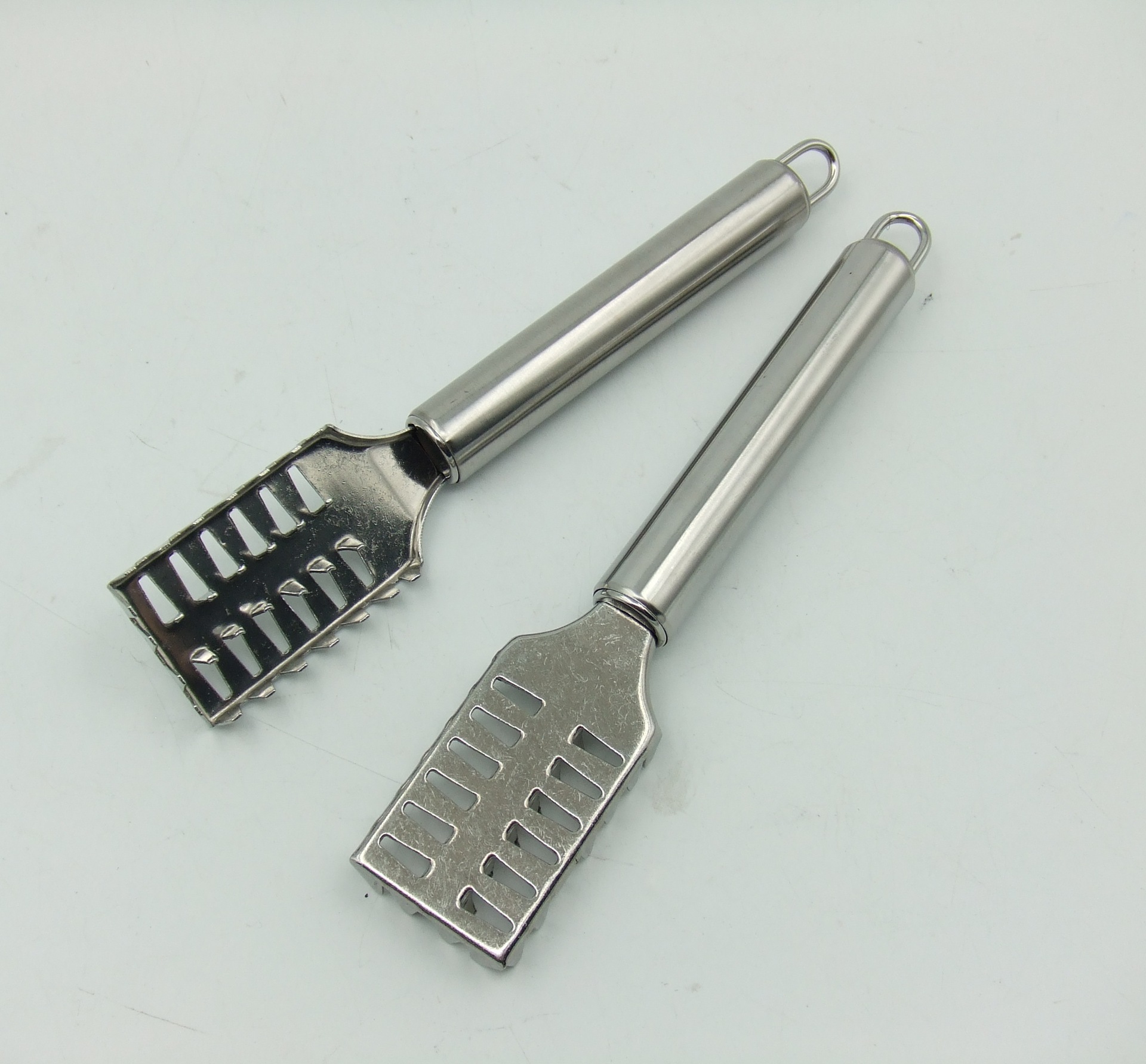 创意不锈钢去鳞刮鱼器 厨房小工具 杀鱼刮鱼去鳞器刷子 鱼鳞刨