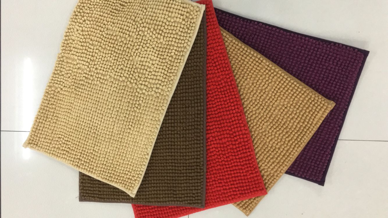 40*60cm short wool Chennel short wool floor mat, door mat, floor mat, household mat, absorbent and anti-slip mat, carpet full figure