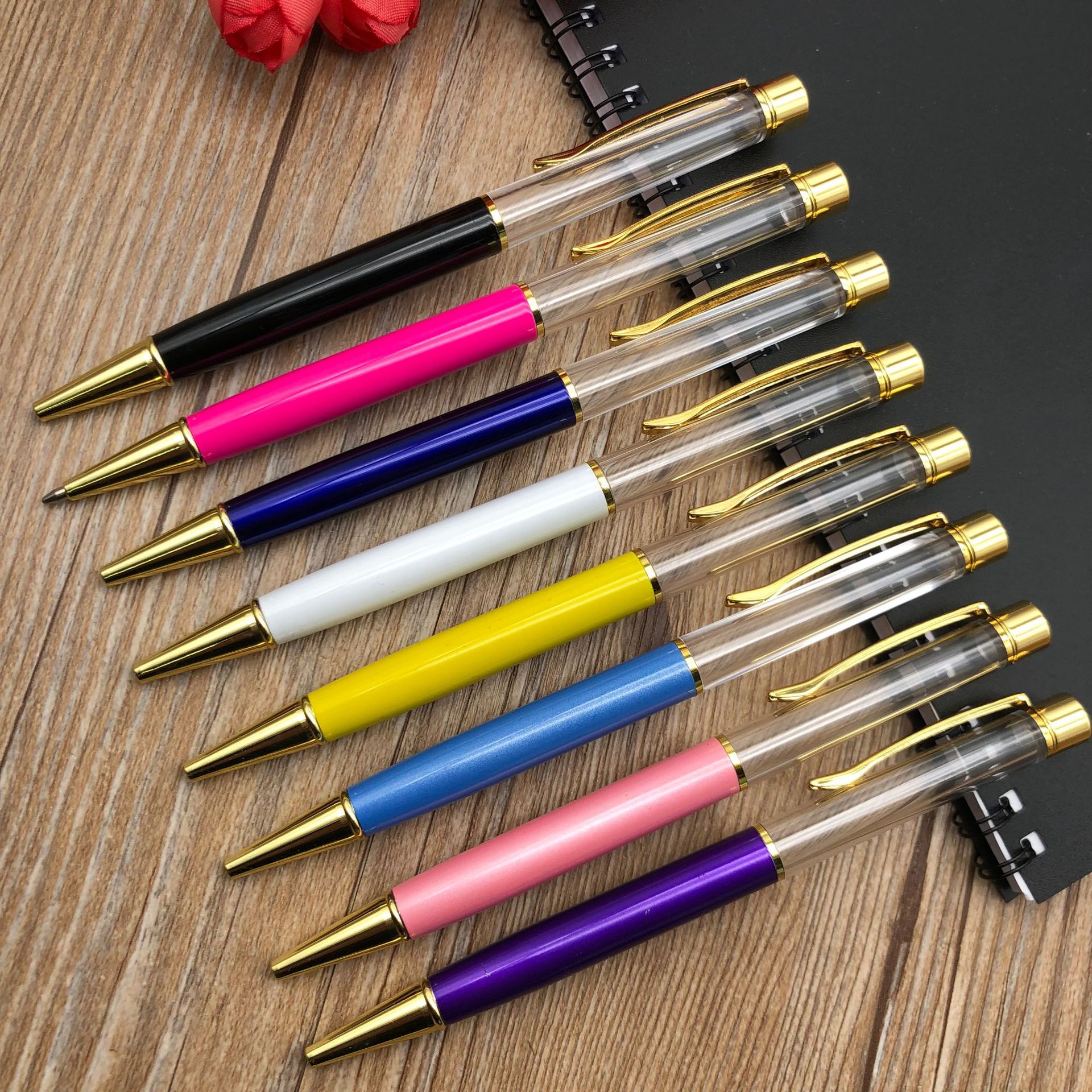 New type of hollow tube dry flower pen, metal hollow tube pen, hollow tube dry flower pen, hollow tube diy handcrafted custom